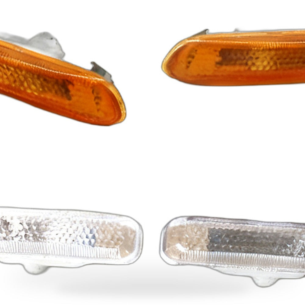 Fender Side Turn Signal Light Pair Suitable for BMW 3 Series E46 Coupe 98-01 - XQ1