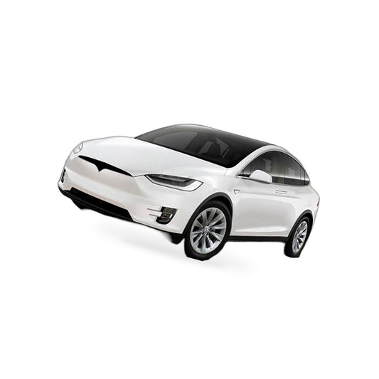 Mirror Glass for Tesla Model X S 2017-2020 Right White Blue Lens