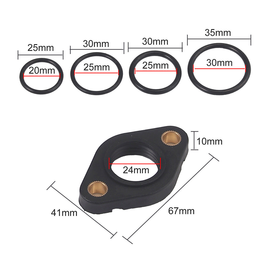 Rocker Cover Gasket Seal Kit Suitable For BMW E87 120i / E46 318i / E90 320i / X3 2.0i N42 N46 2004-2012