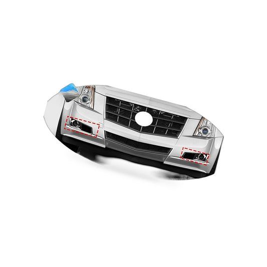 Fog Light Cover Grille Suitable for Cadillac CTS 2011-2014 Chrome Left 15904574