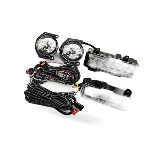 Fog Light Frame Suitable for Mitsubishi Pajero V93 V97 2015-2019 LED DRL