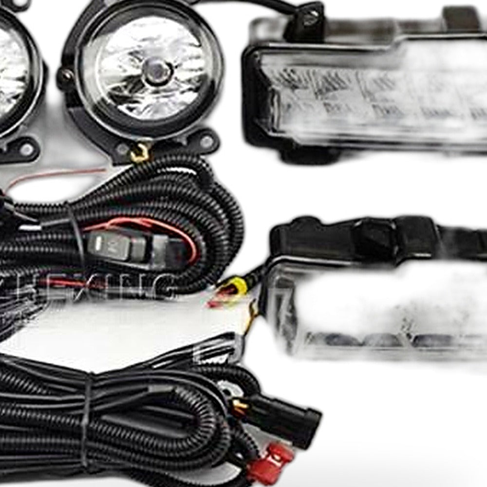 Fog Light Frame Suitable for Mitsubishi Pajero V93 V97 2015-2019 LED DRL - XQ1
