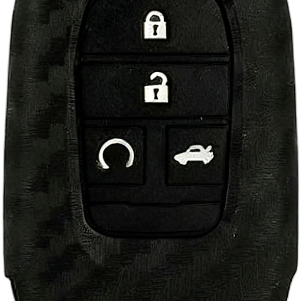 Carbon Fiber Silicone Key Fob Case Suitable for Honda Civic 2022 11th Gen