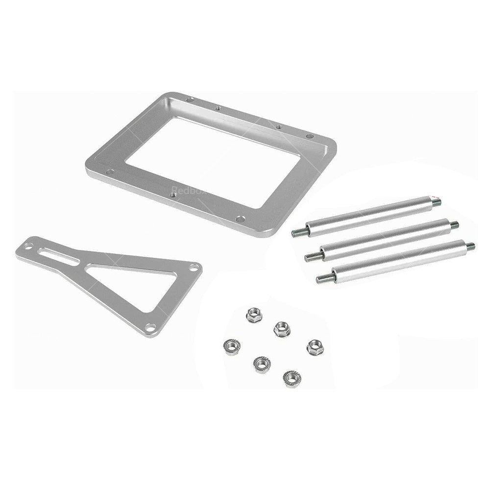 Universal Aluminum Billet Battery Tray Hold Down Relocation Box Mount Suitable For 551181
