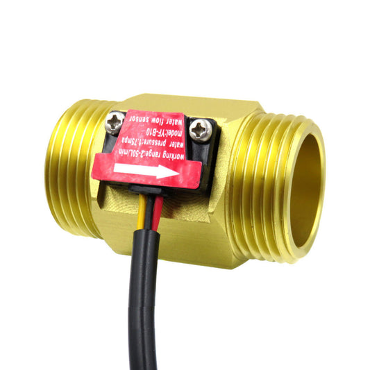 Digital LED Turbine Gauge Suitable For Kerosene, Fuel & Water Flow - 1?? or 2?? Sensor Meter