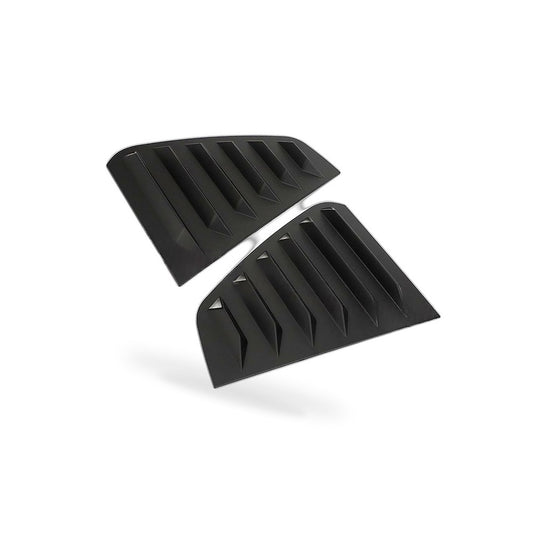 Rear Window Louver Suitable for VW Golf 6 Golf 7 Matte Black Side Triangle Trim
