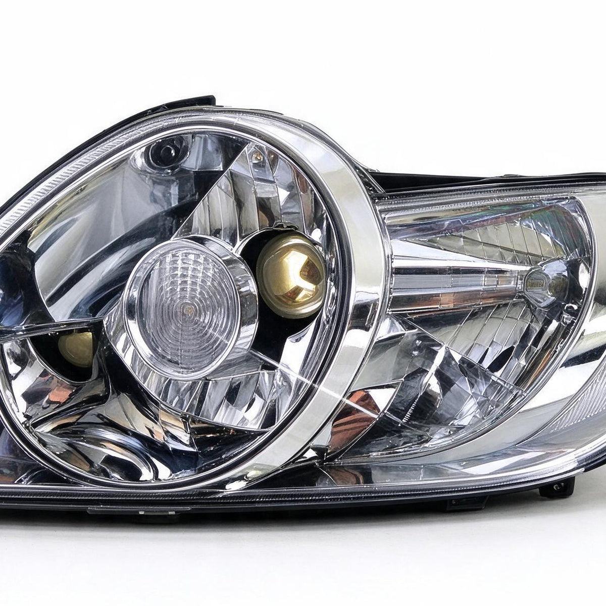 Head Light Assembly LH RH with LED H4 Globes Suitable for Hyundai Getz 2005-2007 - XQ1