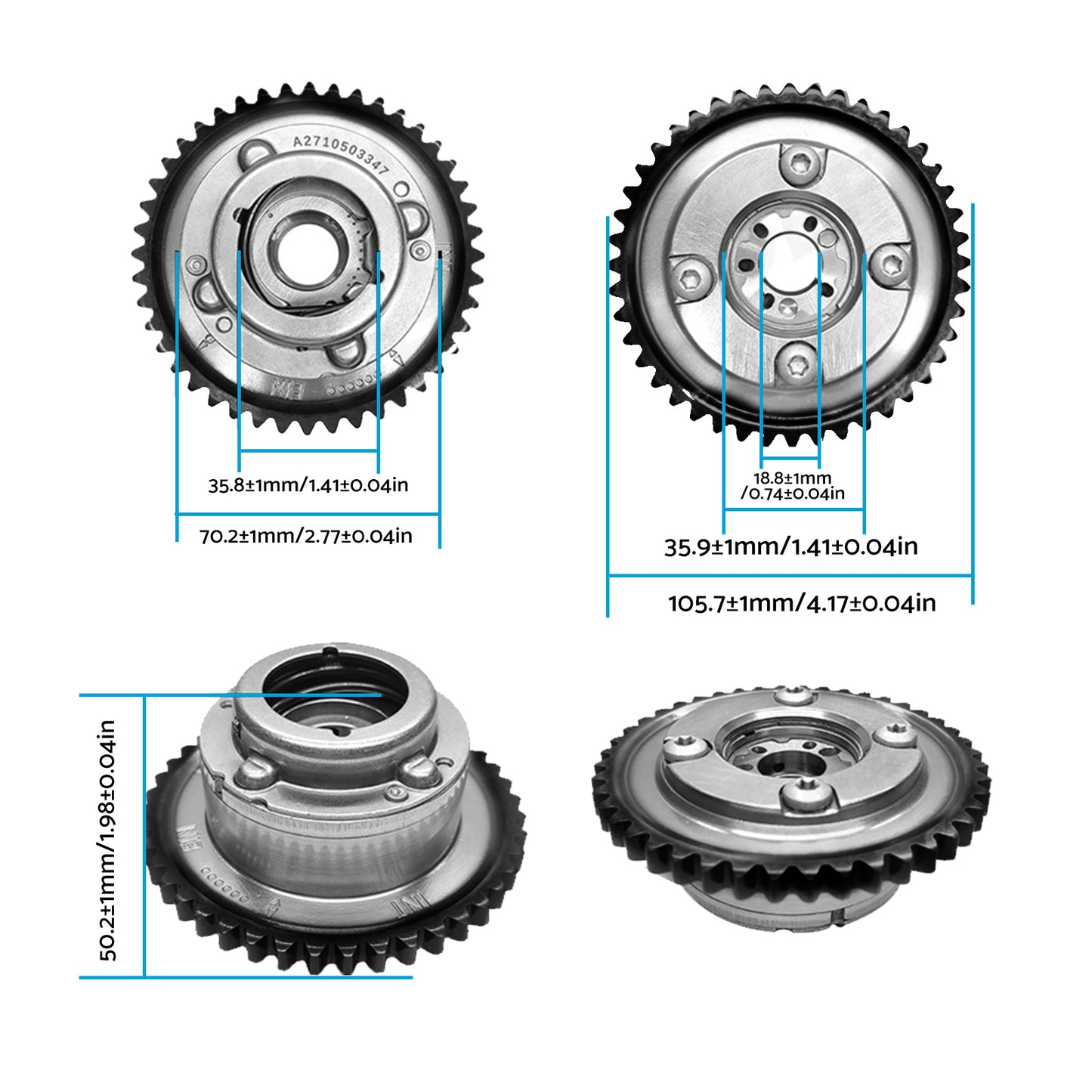 {{ Camshaft Adjuster Actuator Gear Suitable for Mercedes-Benz W209 W204 SLK250 }} - Buy Car Parts Online at {{ Kaka Auto Parts }}.