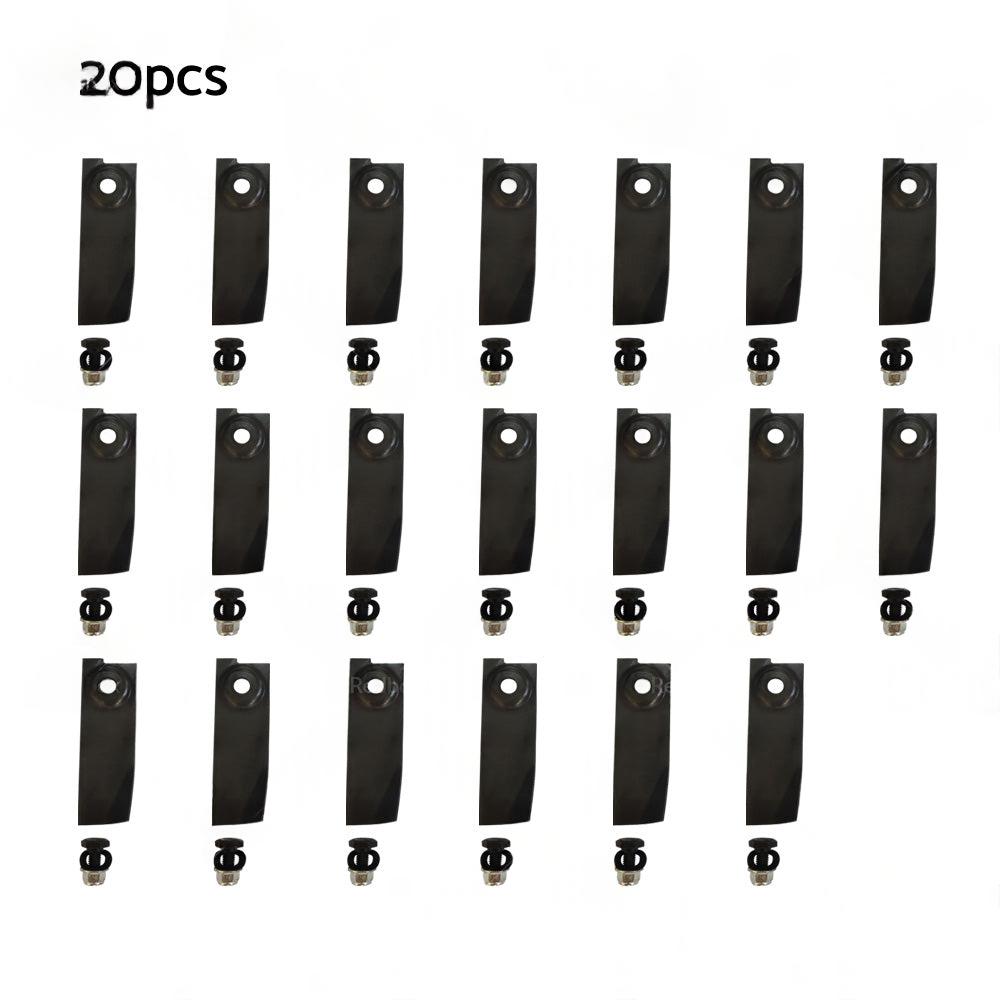 5/10/20x Lawn Mower Blades and Bolts For Honda19 Mowers HRU196 HRU195 HRU194