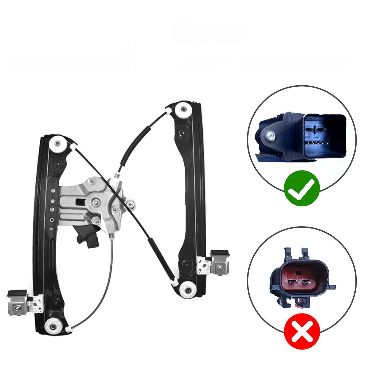 Front Left Window Regulator With 7-Pin Motor Suitable For Holden Cruze JG / JH 2009-2016