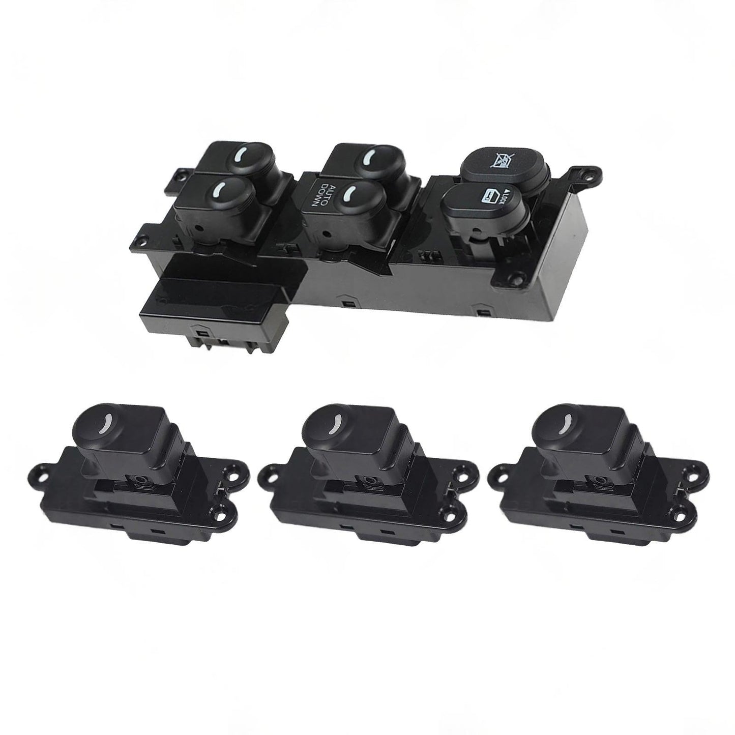 3x Master Power Window Switches Suitable For Hyundai i30 FD Hatchback / Wagon 2007-2012