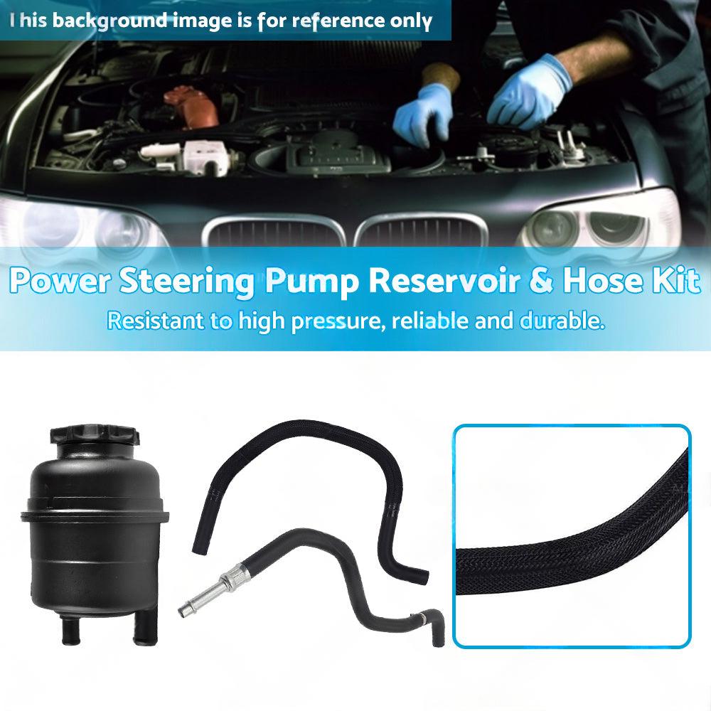 Power Steering Pump Reservoir & Hose Kit Suitable For BMW E38 / E39 520i / 523i / 525i