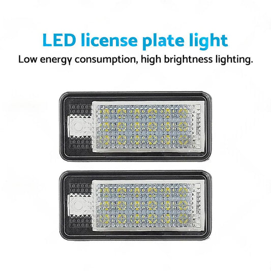 Suitable For Audi A3 A4 S4 B6 B7 LED License Number Plate Light Error Free Units