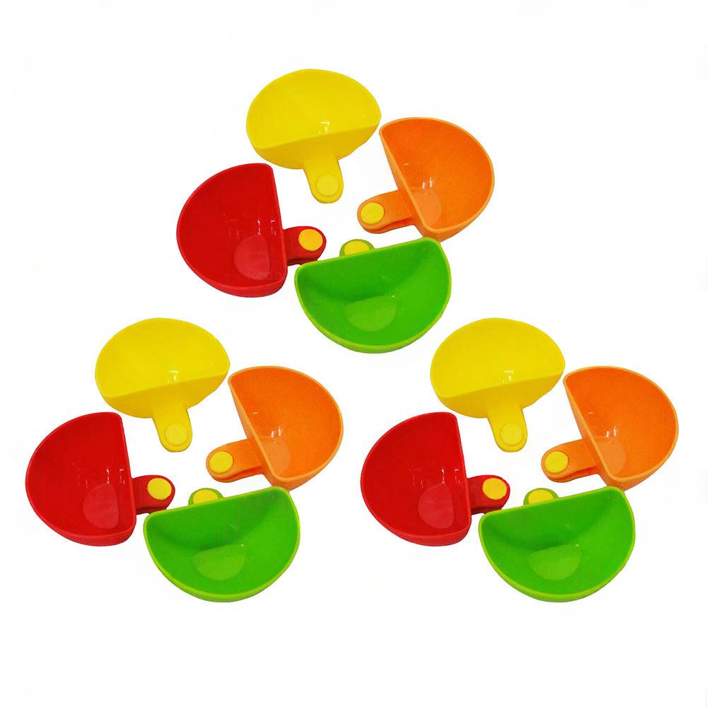 12 Pack Plastic Dip Clip Bowl Plate Holder Plate Clip Holders Dish Chip