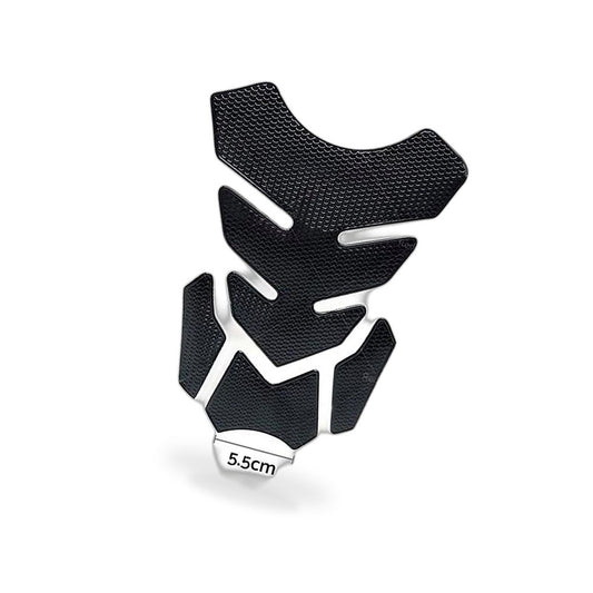 Wide Pure Black Motorcycle Gas Tank Pad Protector Decal Suitable for Suzuki
