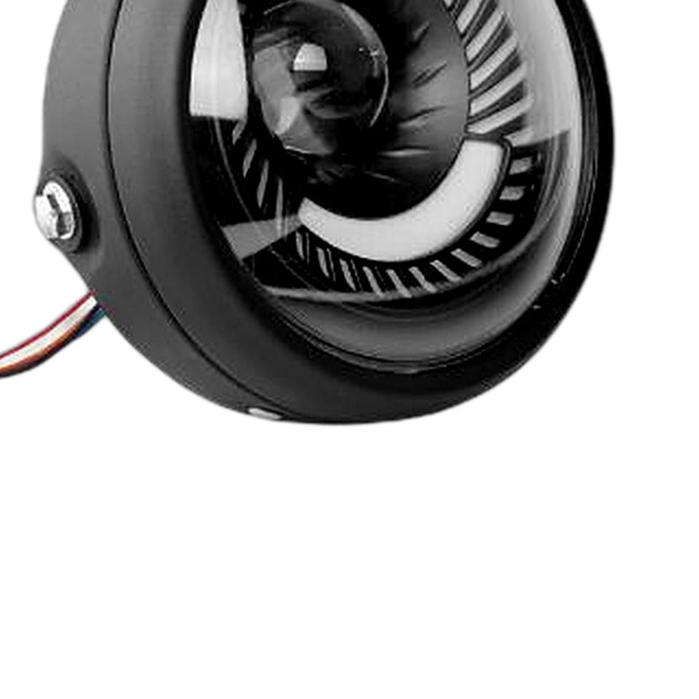 6.5-inch Motorcycle LED Headlight DRL Hi/Lo Suitable for Cafe Racer