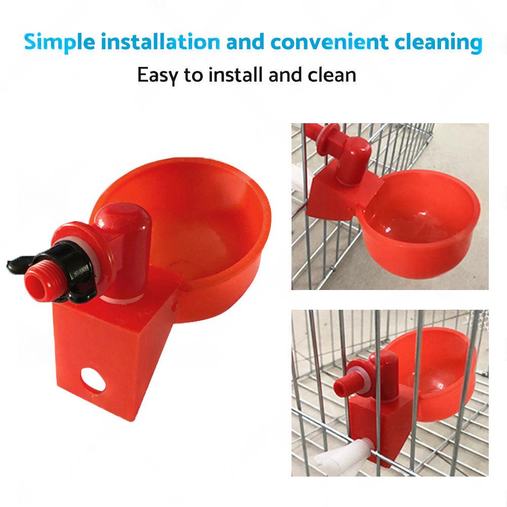Chicken Feeder DIY Port PVC Gravity Fed Chicken Feeder
