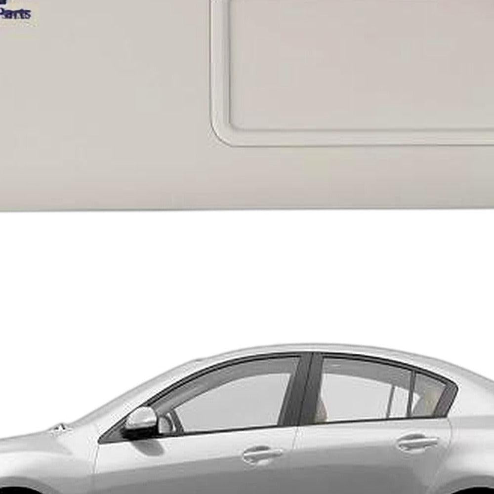 1x Right Driver Side Sun Visor Gray Suitable For Mazda 3 2010-2013 BBM369-270C-75