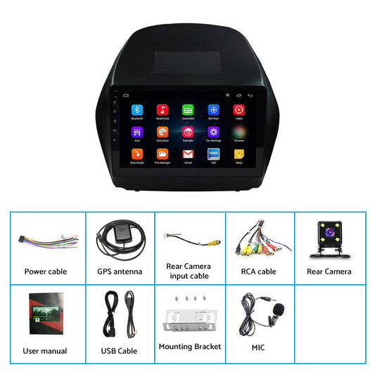 32G Car Stereo Radio Head Unit CarPlay 10. 1 inch Android11 Suitable For Hyundai IX35