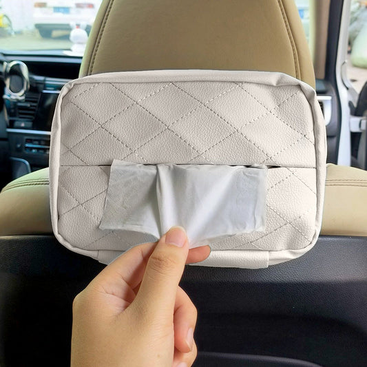 Car Tissue Holder 120 Tissues Box Cover Backseat Extra Large