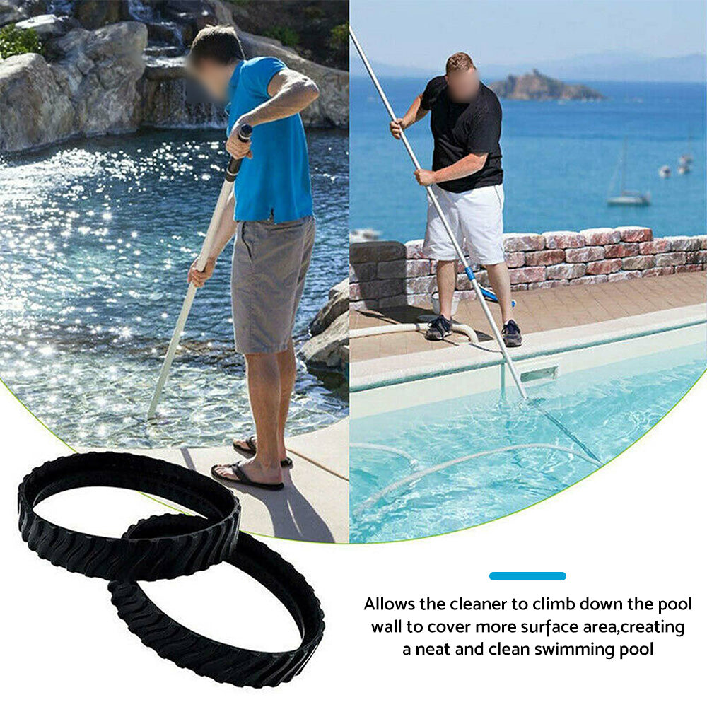 4x Tracks Tyres Wheel Suitable For Zodiac MX8 MX6 Baracuda R0526100 Pool Cleaner