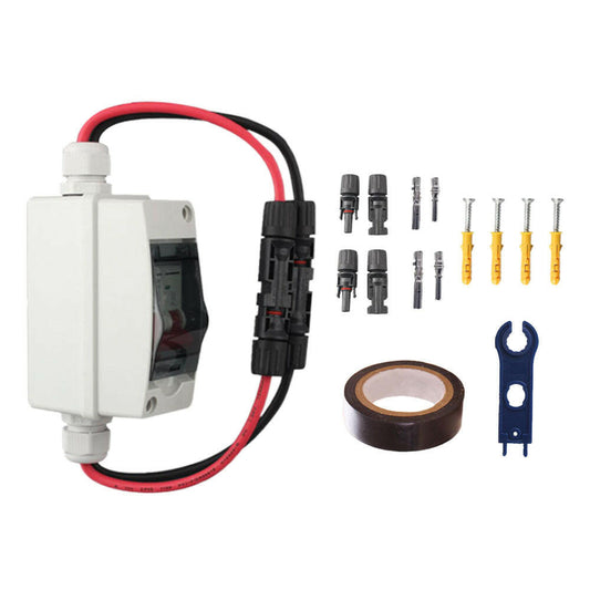 PV Isolator Switch DC 500V 32A IP65 Disconnect Circuit Breaker Suitable For Solar Panels
