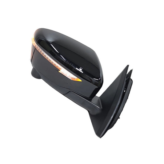 Right Gloss Black 13Pin Mirror with Camera Suitable for Nissan Qashqai J11 14-20