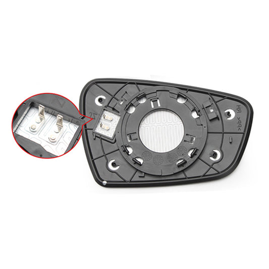 Left Heated Convex Mirror Glass w/ Base Suitable for Kia Cerato YD 2013-2018
