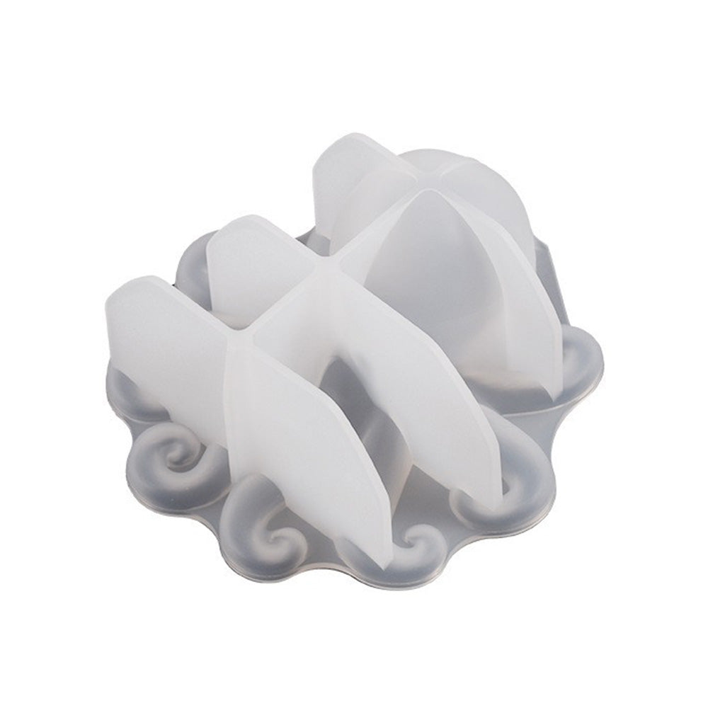 ?2PCS Octopus Mold Silicone Epoxy Resin Casting Mould 3D Sea Animal Display Mold