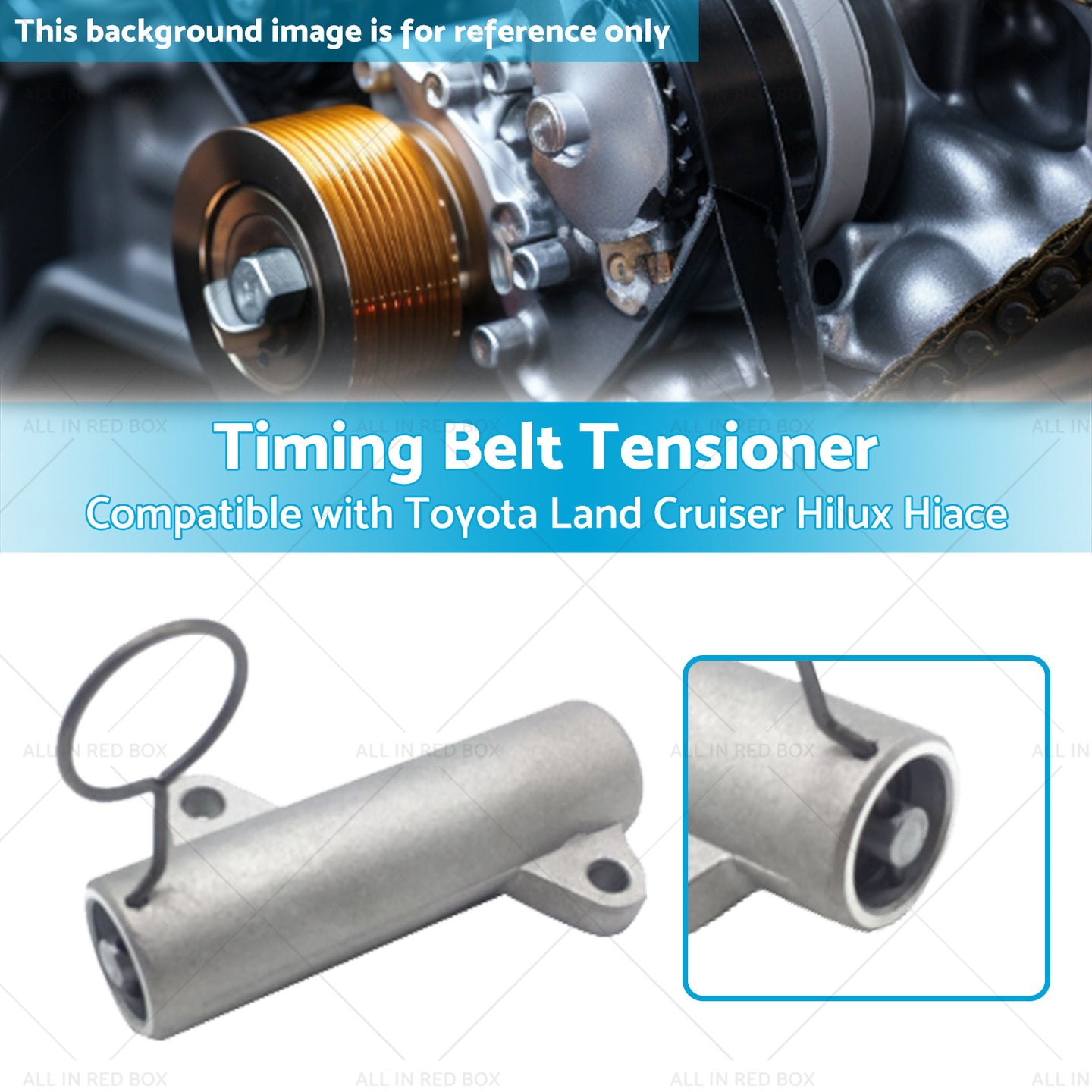 {{ 13540-67020 Timing Belt Tensioner Suitable for Toyota Land Cruiser Hilux Hiace }} - Buy Car Parts Online at {{ Kaka Auto Parts }}.
