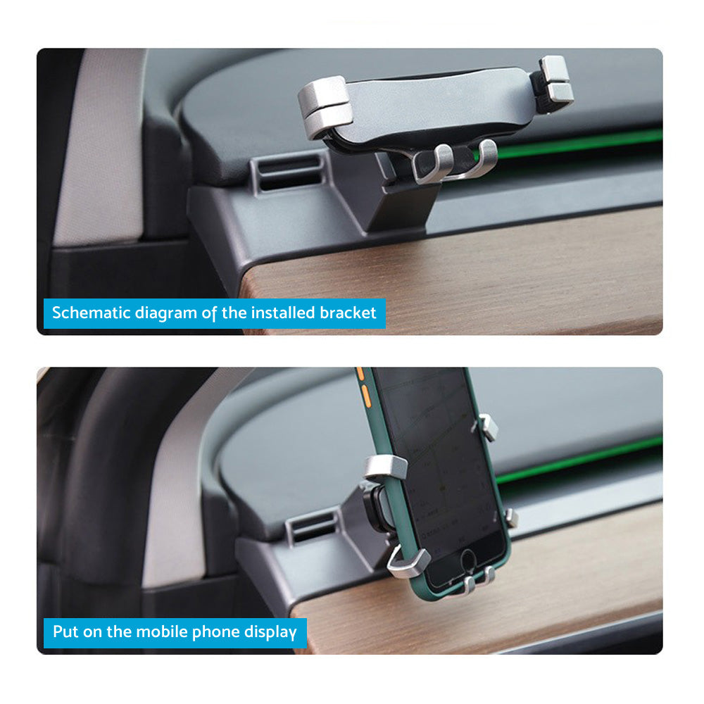360?? Rotating GPS Navigation & Cell Phone Holder Stand Suitable For Tesla Model 3 & Y
