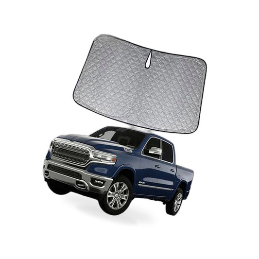 6 Layer Thick WindScreen Sun Shade for Dodge Ram 1500 09-25 Pro UV Protection
