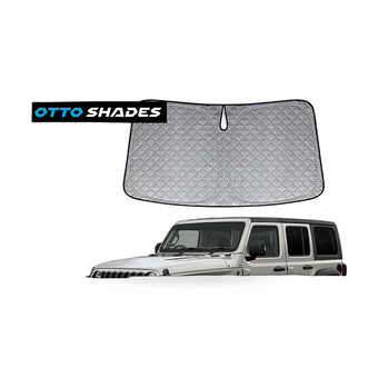 compare product 6 Layer Thick WindScreen Sun Shade Suitable for Jeep Wrangler 18-25 UV Protectio