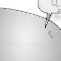Left Hand Side For Kia Sportage Mk4 2016-2021 Convex Wing Door Mirror Glass BSD - XQ1