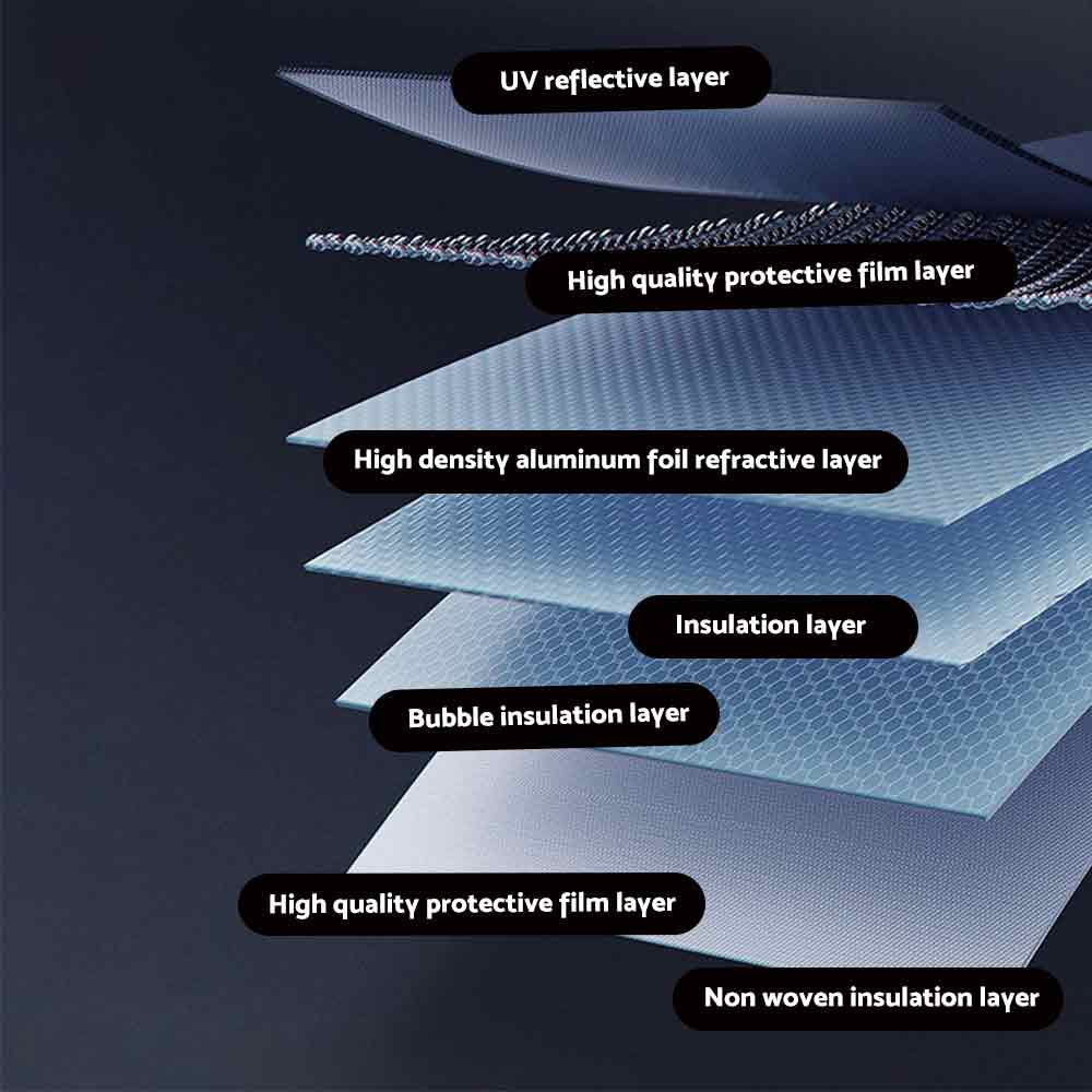 1x Front Windscreen Sun Shade Suitable For  LandCruiser Prado 150 Series 14¡§C23