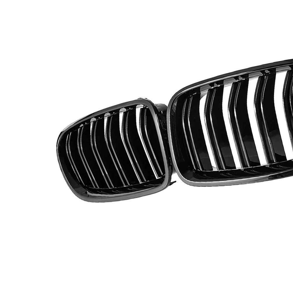 Bumper Bar Grille Gloss Black Suitable For BMW 5 Series F10 F11 Front Bumper Replacement Assembly