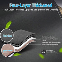 Non-Slip Microfiber Leather Dashboard Cover Suitable For Toyota Prado 250 Series