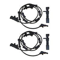 2x Front & Rear LH & RH ABS Wheel Speed Sensors Suitable For Jeep Wrangler JK 2007-2017