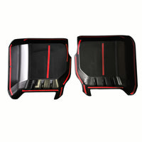 Side Rear View Mirror Cover Suitable For Toyota Prado LC250 J250 2024-On Glossy Black