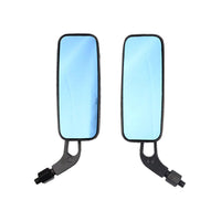 Motorcycle Mirrors Pair 8mm 10mm Thread Suitable For Chopper Cruiser Bobber Cafe Racer