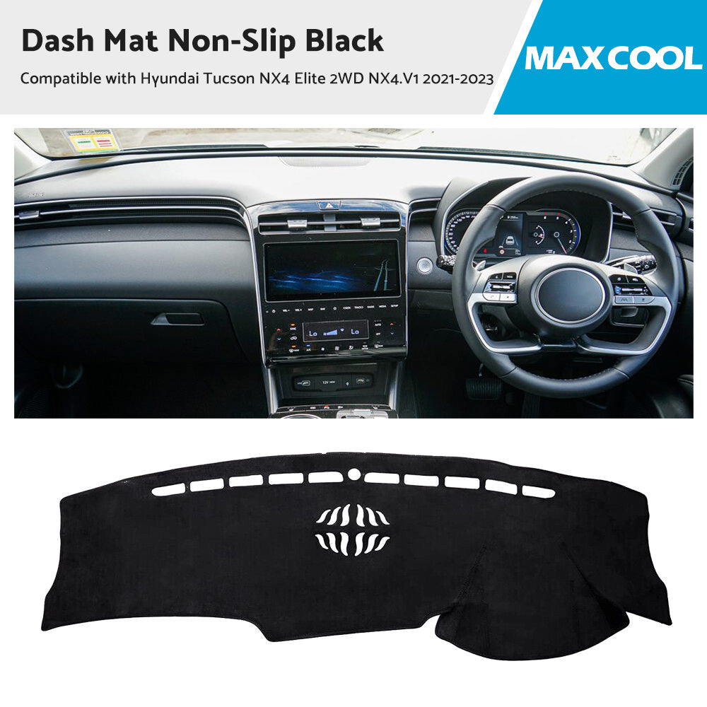 {{ Non-Slip Dash Mat Suitable For Hyundai Tucson NX4 Elite 2WD NX4. V1 2021-2023 }} - Buy Car Parts Online at {{ Kaka Auto Parts }}.