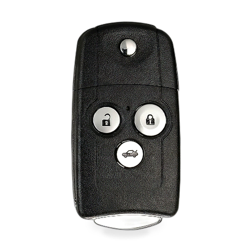 2x 4 Button Folding Remote Key Fob Shell Suitable for Honda Accord Civic CR-V - ZT2