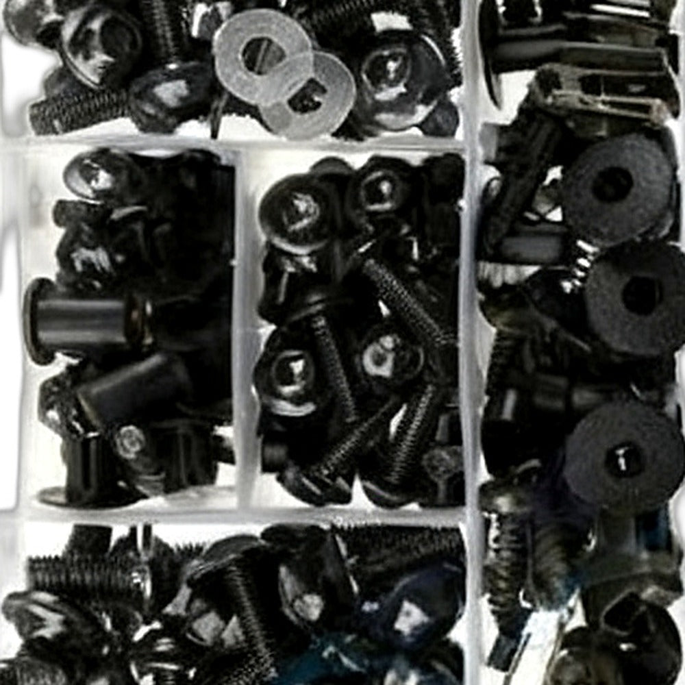 195x Motorcycle Fairing Bolts & Body Screws Suitable For Kawasaki, Ducati & Honda