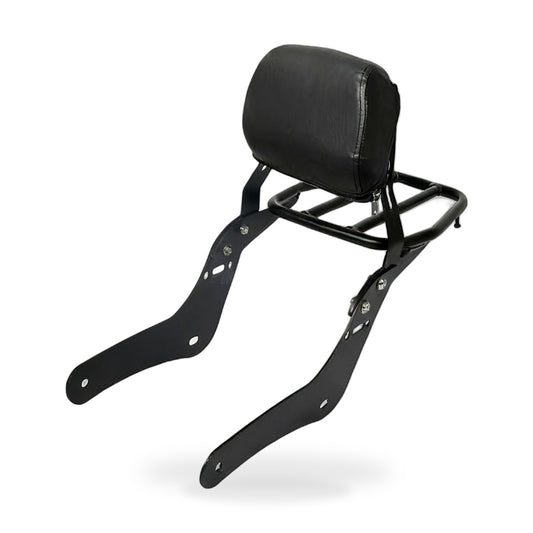 Rear Backrest Sissy Bar Luggage Rack Pad Suitable for Honda Rebel 500