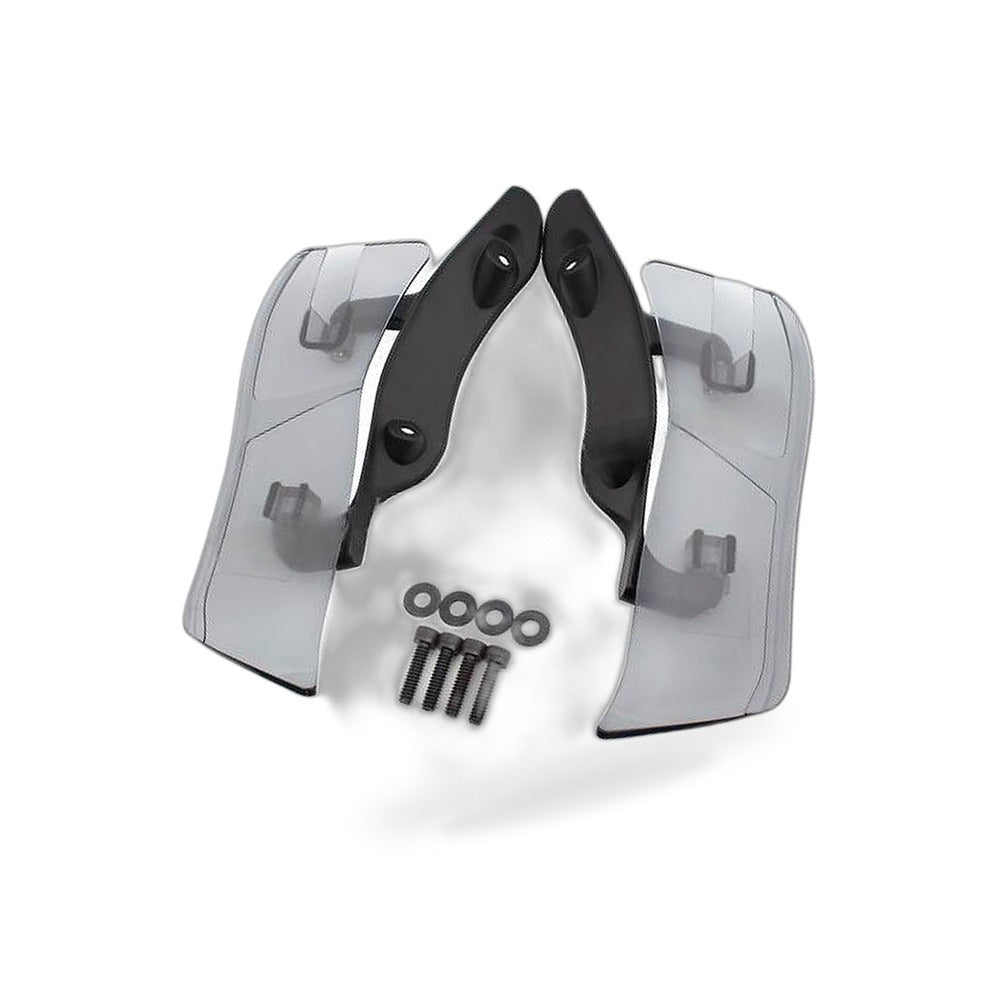 Adjustable Upper Fairing Side Wind Air Deflector Suitable for Harley Road Glide