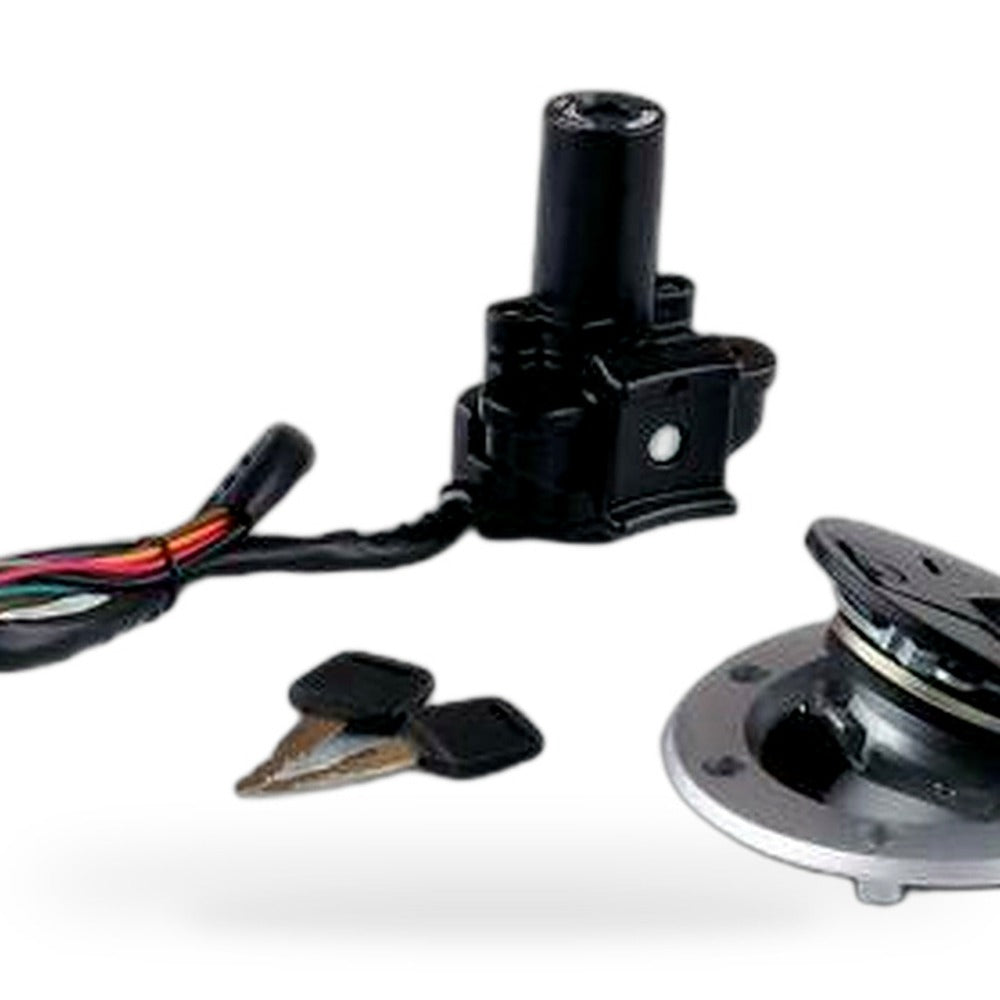Ignition Switch Lock & Fuel Gas Cap Key Set Suitable for Kawasaki ZZR400