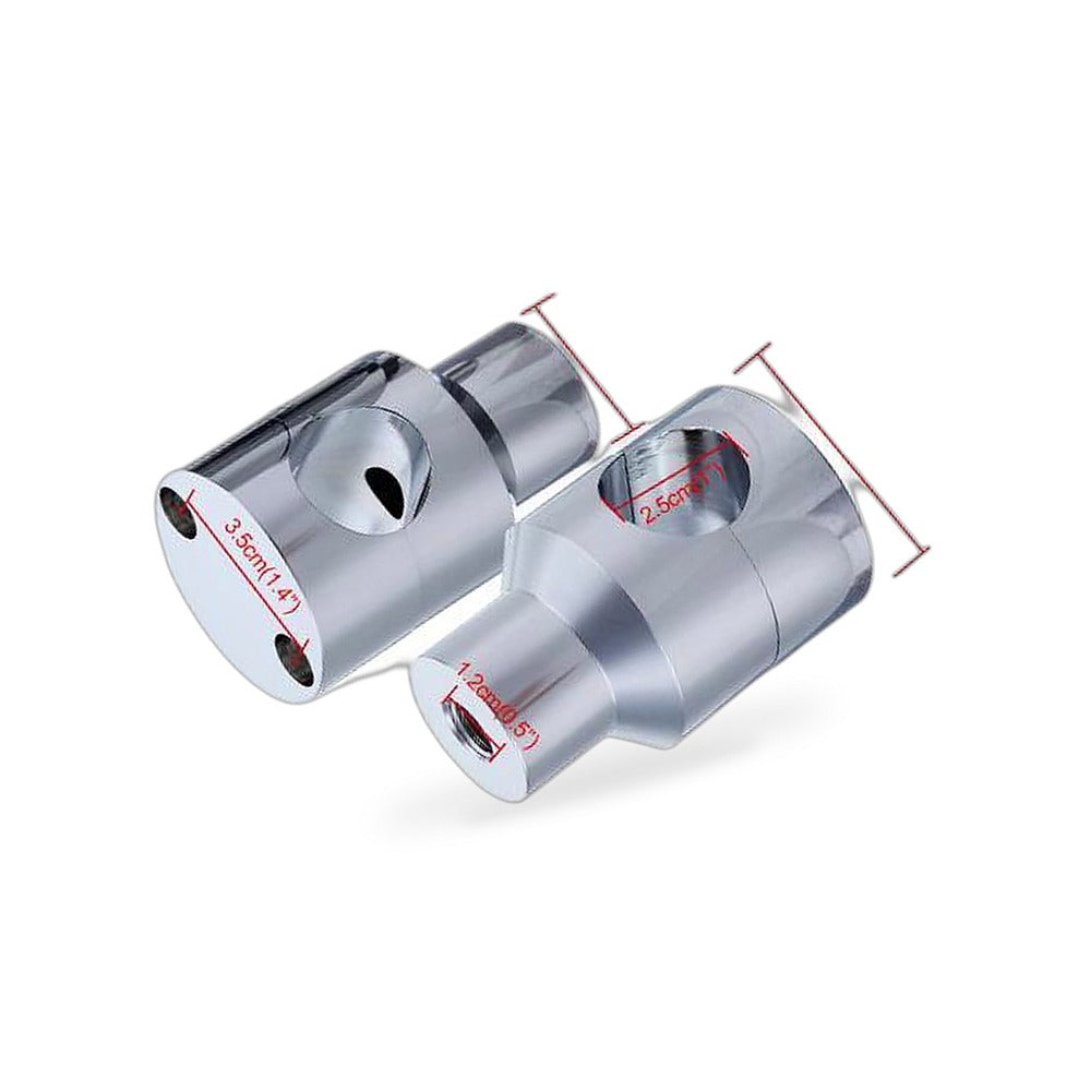 1 Inch Motorcycle Handlebar Risers Mount Clamp 25mm Suitable for Harley Sportste