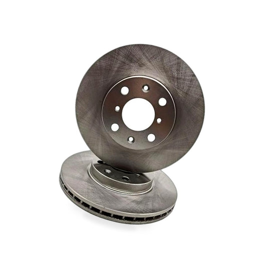 "Front Slotted Disc Rotors + Ceramic Brake Pads for Suzuki Swift FZ RS415 05-On
"