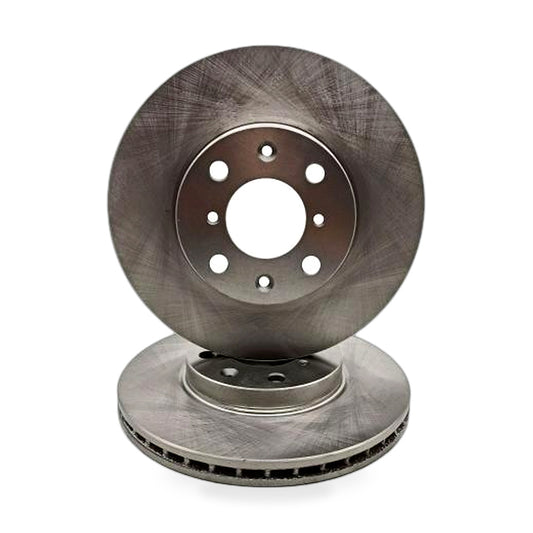 "Front Slotted Disc Rotors + Ceramic Brake Pads for Suzuki Swift FZ RS415 05-On
" - ZT2