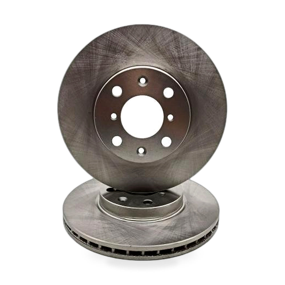 "Front Slotted Disc Rotors + Ceramic Brake Pads for Suzuki Swift FZ RS415 05-On
" - ZT3